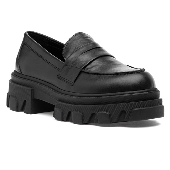 NWT SILENT D CORALIE Loafer Black - Picture 2 of 15